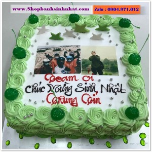 Bánh Sinh Nhật In Hình Ảnh - H148